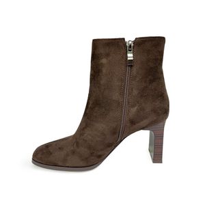 BOTINES MUJER MARCA VIA SPRING COLOR CAFÉ