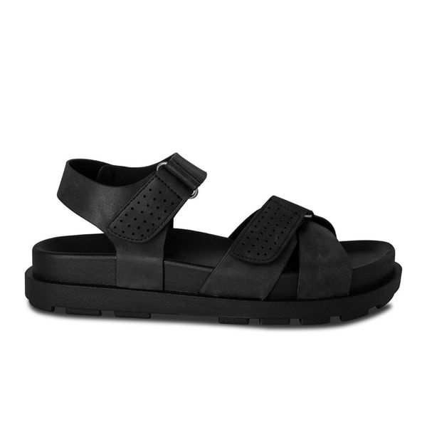 Sandalias Mujer Marca Via Spring Color Negro