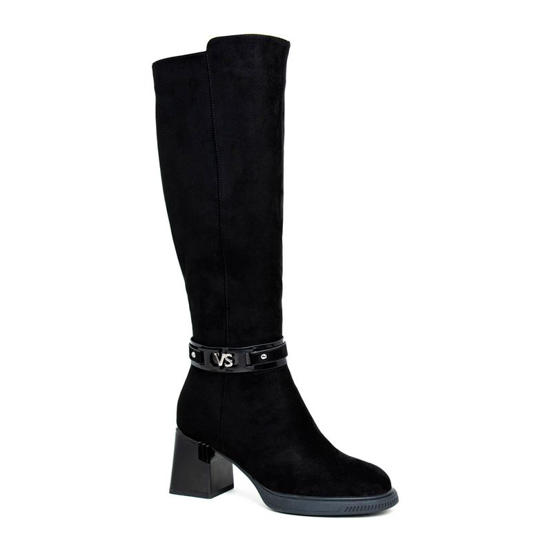 Botas-CaÑa-Alta-Negro-Mujer-Via-Spring--Talla-36-2