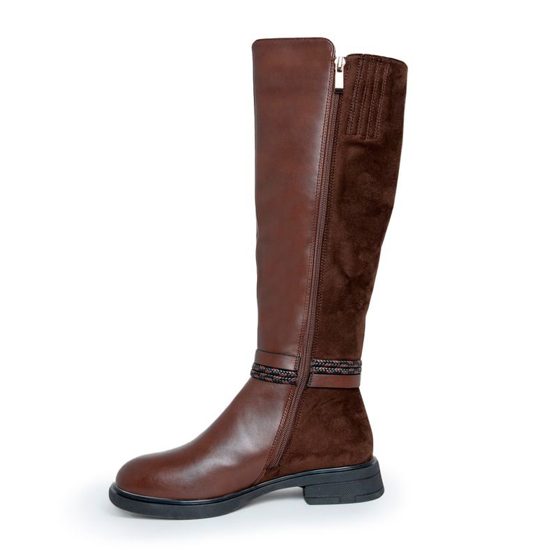 Botas-CaÑa-Alta-Cafe-Mujer-Via-Spring--Talla-35-2