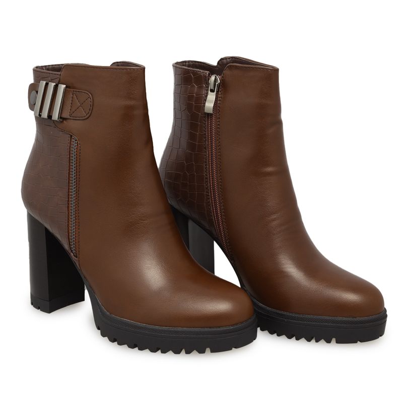 Botines-Mujer-CaÑa-Media-Chocolate-Via-Spring-Talla-40-3