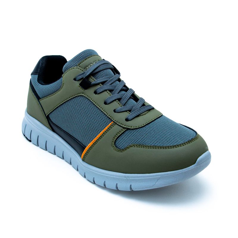 Tenis-Cusual-Gris-verde-Breaker-Hombre-Talla-44-1
