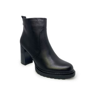 BOTAS MUJER MARCA VIA SPRING COLOR NEGRO