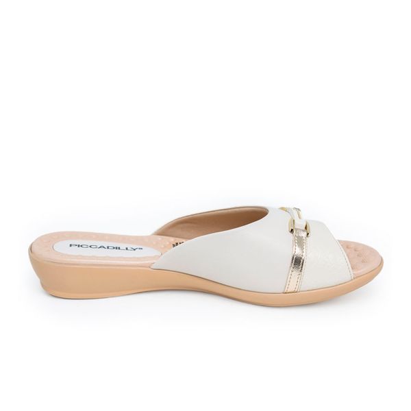 Sandalias Para Mujer Beige Picadilly