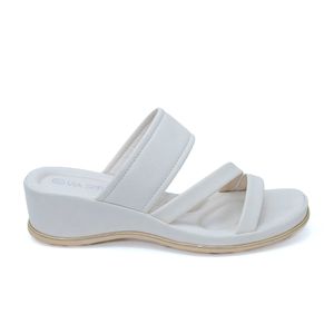 SANDALIAS MUJER BEIGE MARCA VIA SPRING