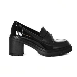 MOCASINES MUJER MARCA VIA SPRING COLOR NEGRO