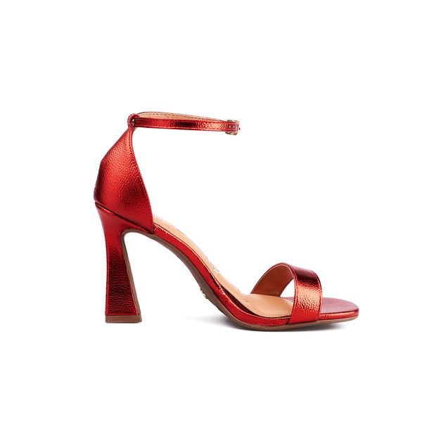 Sandalias Mujer Marca Vizzano Color Rojo