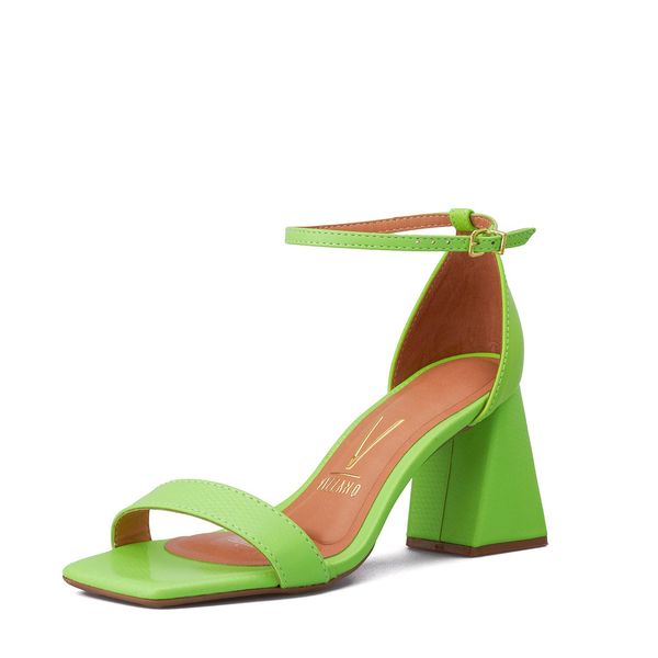 Sandalias Mujer Marca Vizzano Color Verde