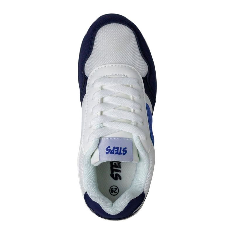 Tenis-Deportivos-NiÑo-Marca-Steps-Color-Blanco/azul-Talla-30-4