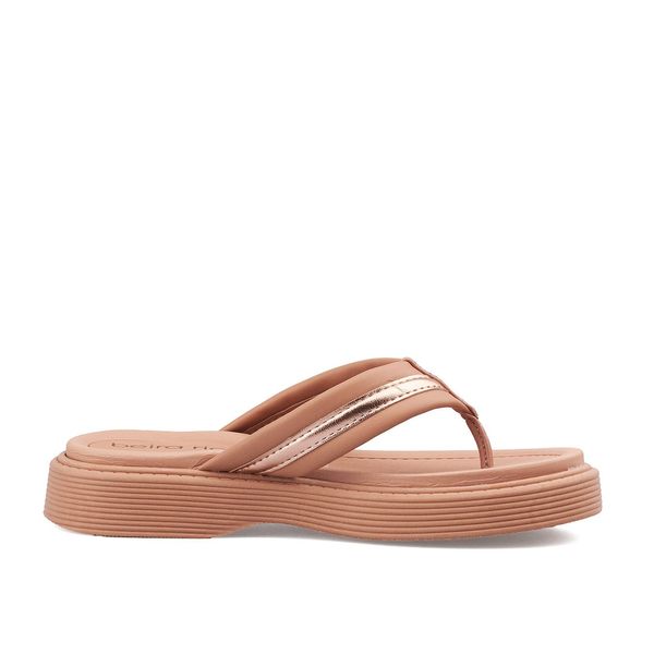 Sandalias Mujer Oro Rosa Beira Rio