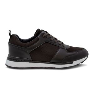 Tenis Casuales Negro Para Hombre Breaker