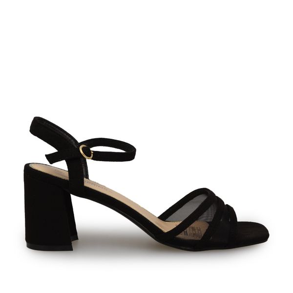 Sandalias Mujer Color Negro Marca Via Spring