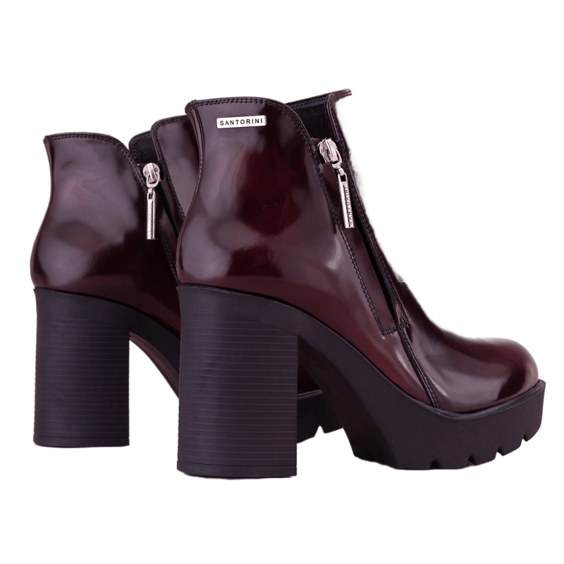Botines-Mujer-Marca-Santorini-Color-Vino-Tinto-Talla-40-2