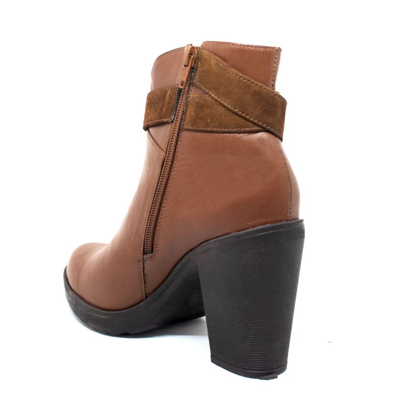 Mujer-Botines-Marca-Opposite-Negro-Cafe-Talla-39-3