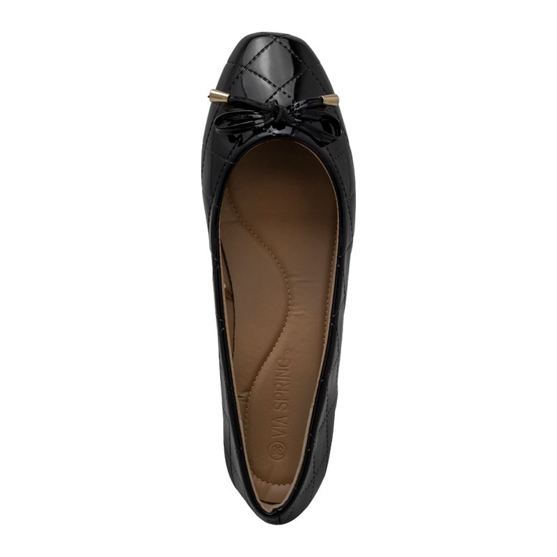 Baletas-Negras-Para-Mujer-Via-Spring-Talla-39-4