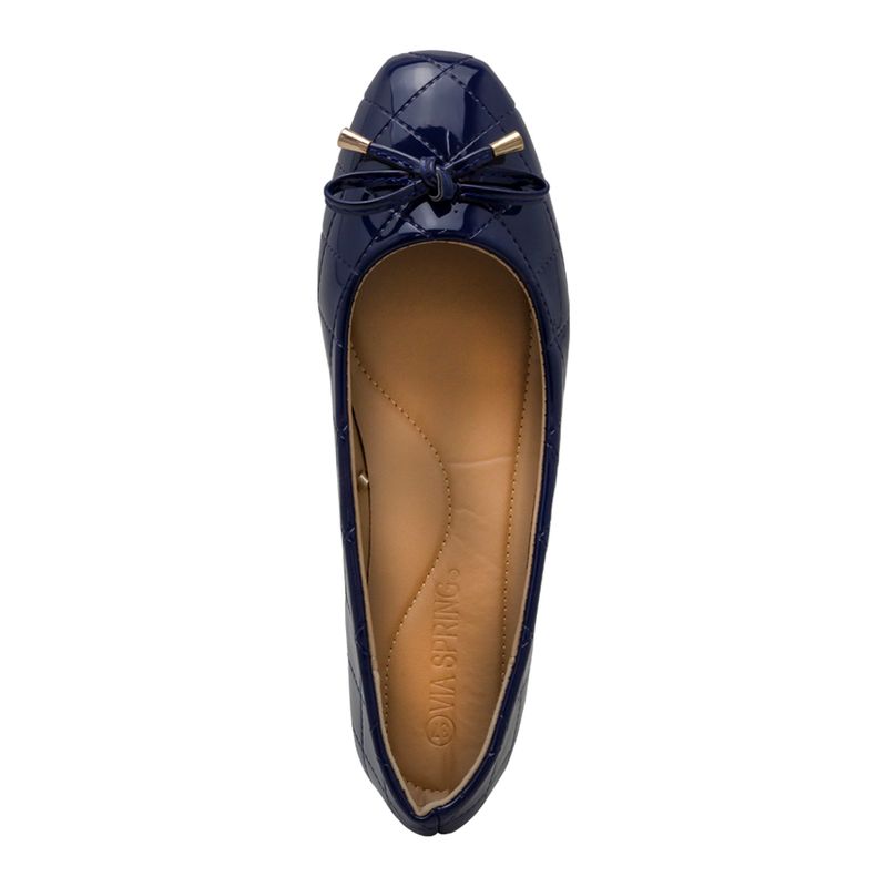 Baletas-Azul-Marino-Para-Mujer-Via-Spring-Talla-41-4
