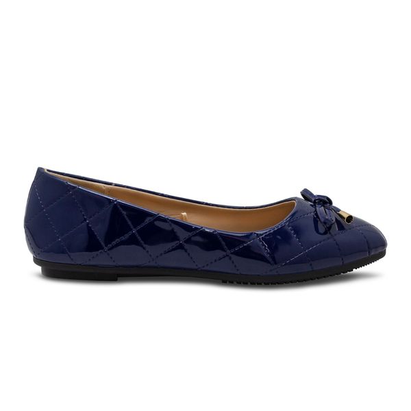 Baletas Azul Marino Para Mujer Via Spring