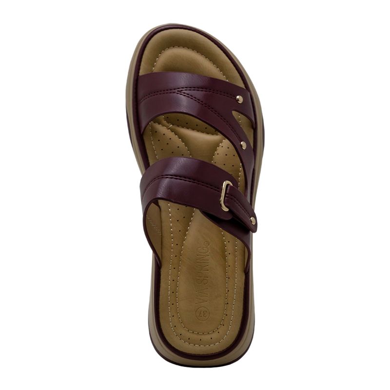 Sandalias-Vino-Tinto-Mujer-Via-Spring-Talla-40-4