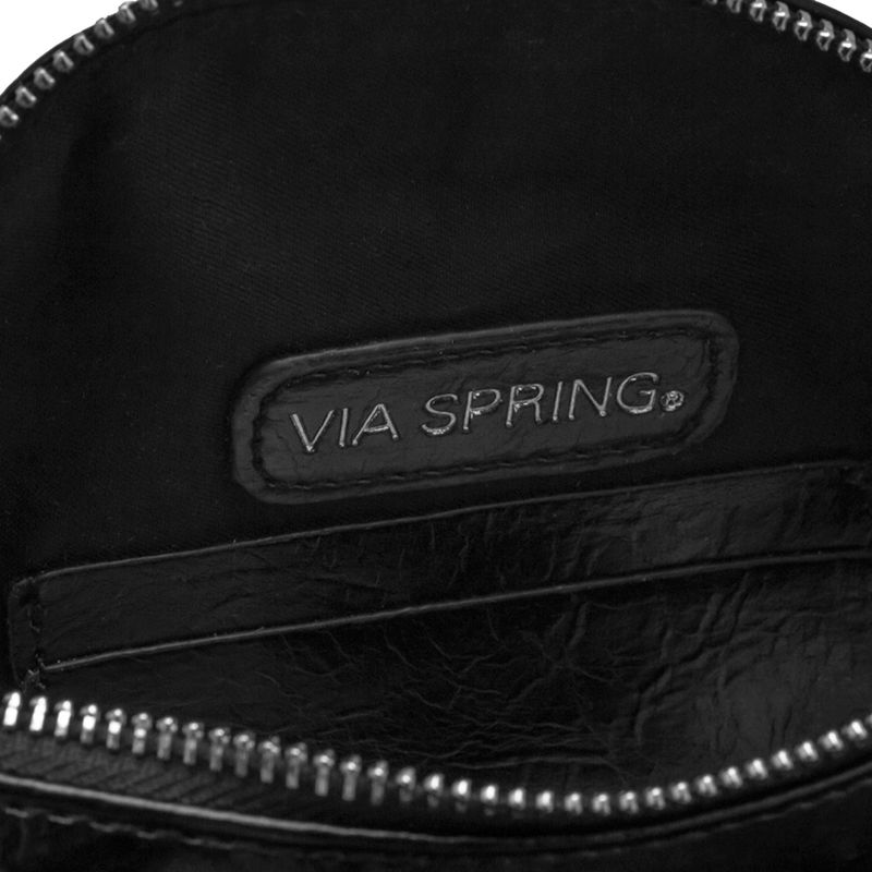Canguro-Negro-Con-Cadena-Para-Mujer-Via-Spring-Talla-44-5