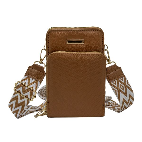 Bolso Pequeño Café Para Mujer