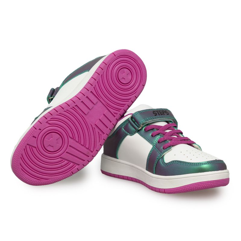 Tenis-Infantil-Para-Niña-Steps-Multicolor-Talla-33-4