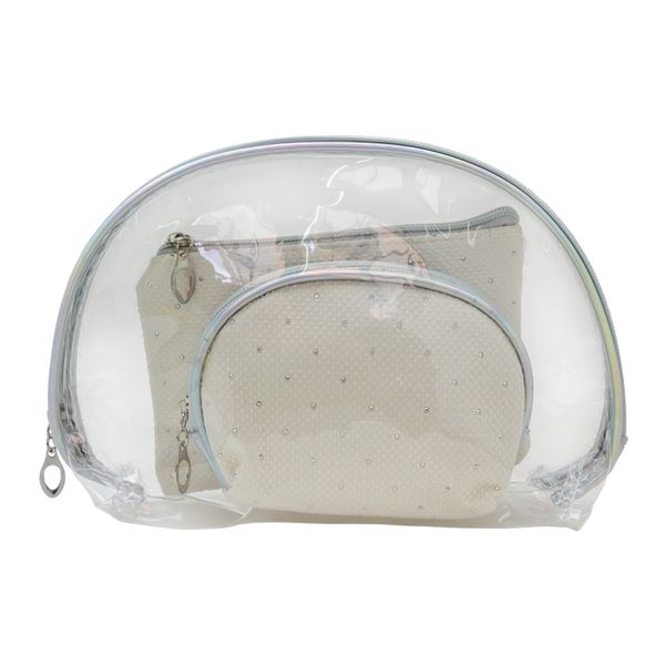 Cosmetiquera Transparente Para Mujer