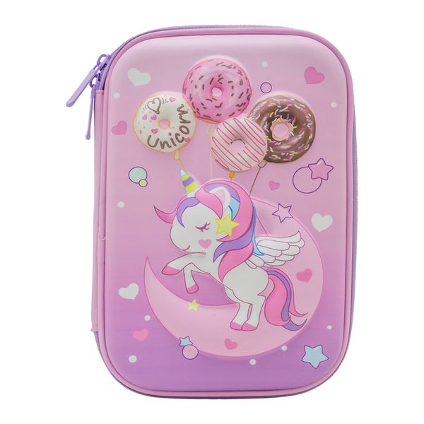 Cartuchera Rosa Unicornio Para Niña