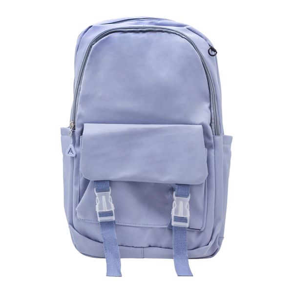 Maleta Escolar Azul Con Cartuchera Unisex