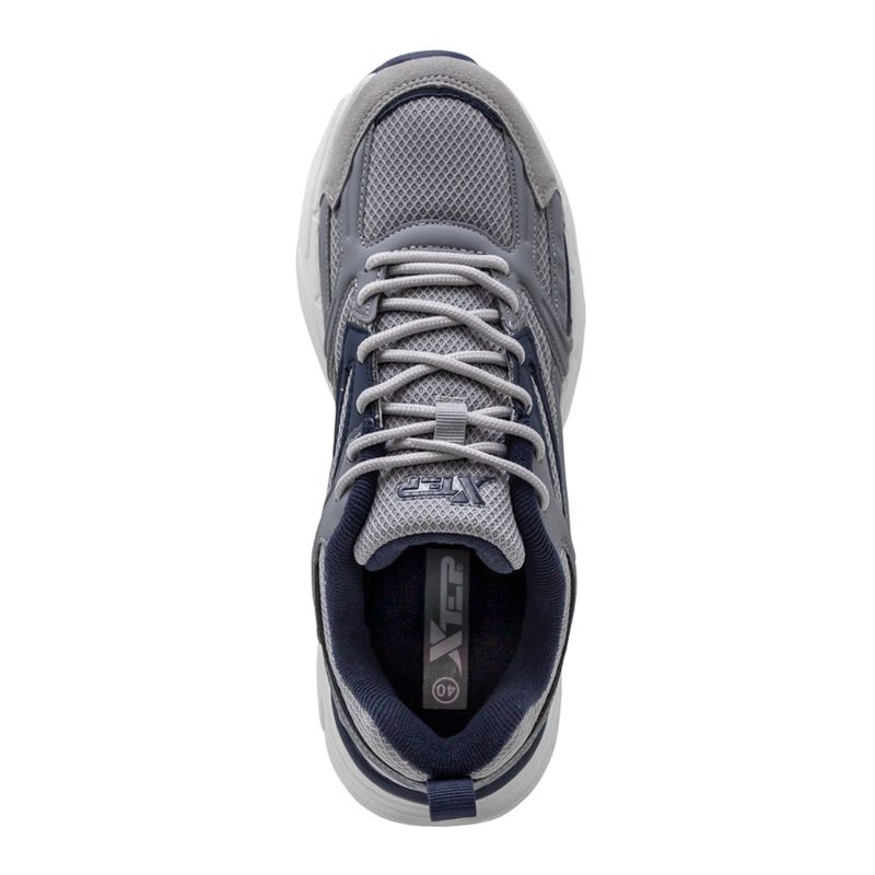 Tenis-Grises-Running-Para-Hombre-Xtep-Talla-41-4