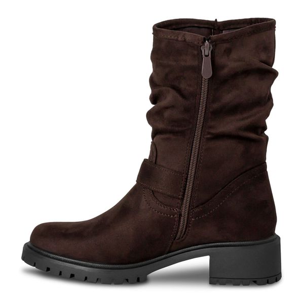 Botas Cafés Mujer Via Spring