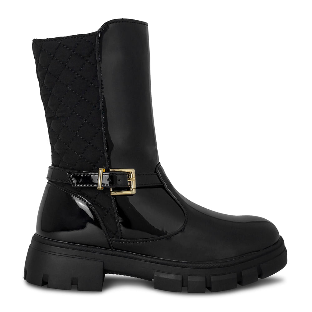 BOTAS NEGRAS MUJER MARCA VIA SPRING