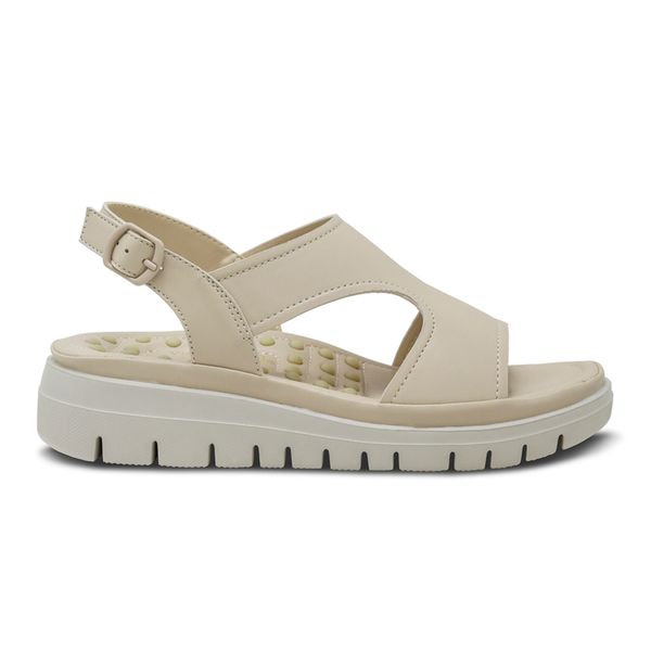 Sandalias Beige Via Spring Para Mujer