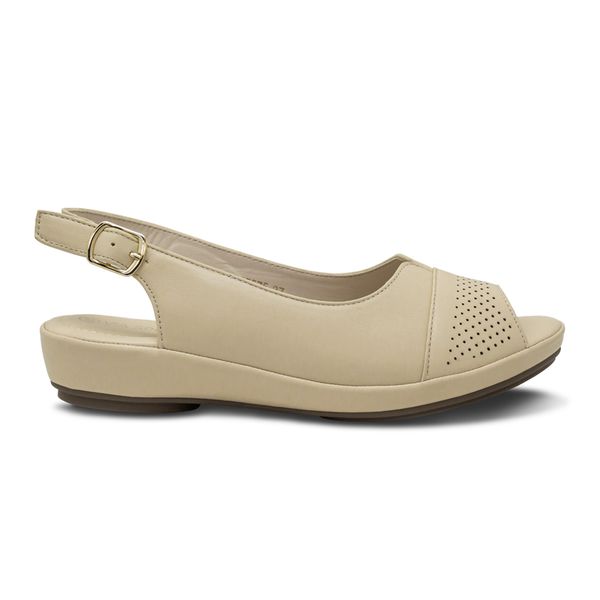 Sandalias Nude Via Spring Mujer