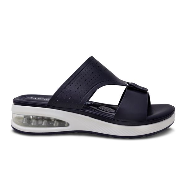 Sandalias Navy Via Spring Mujer