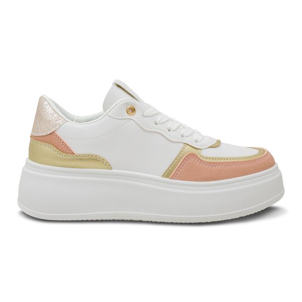 Tenis Blanco Casual Via Spring Mujer