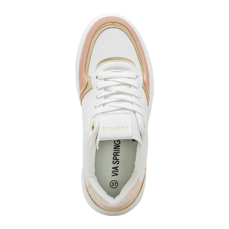 Tenis-Blanco-Casual-Via-Spring-Mujer-Talla-41-4
