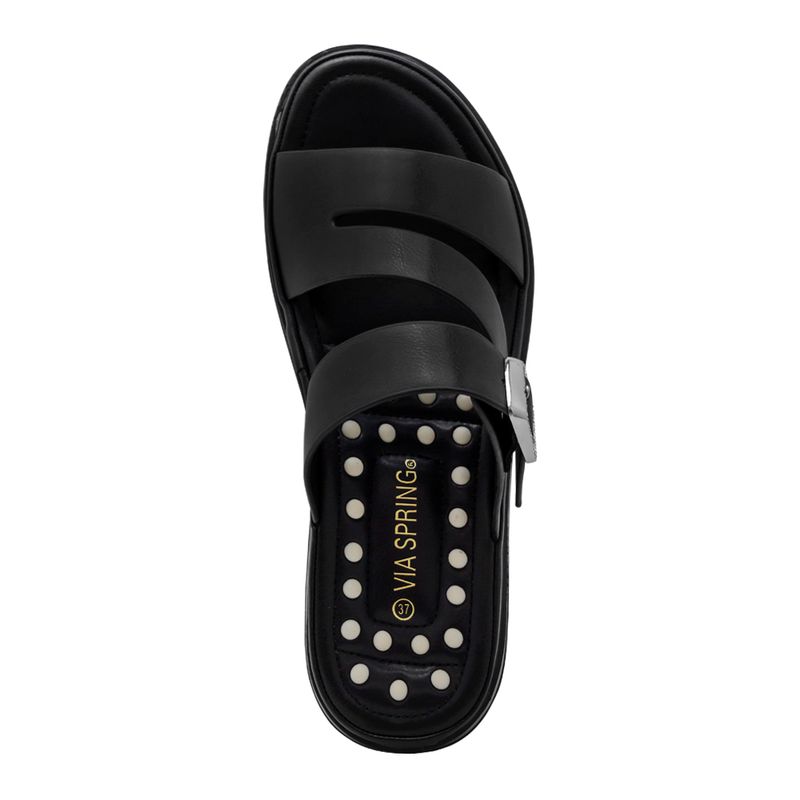 Sandalias-Negras-Con-Plataforma-Via-Spring-Mujer-Talla-39-3