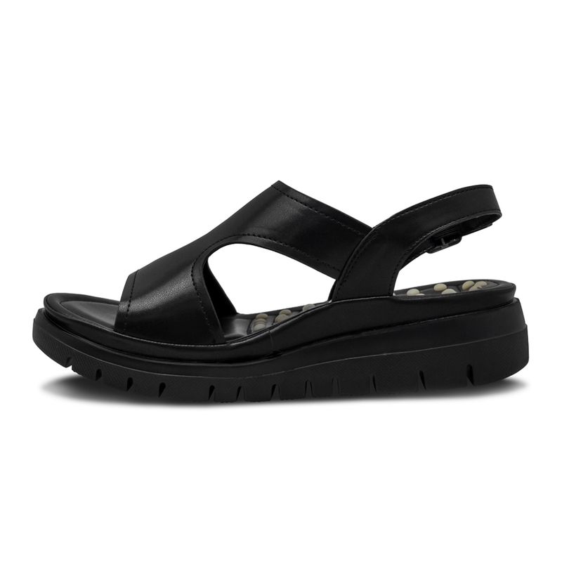 Sandalias-Negras-Con-Plataforma-Y-Hebilla-Via-Spring-Mujer-Talla-39-1