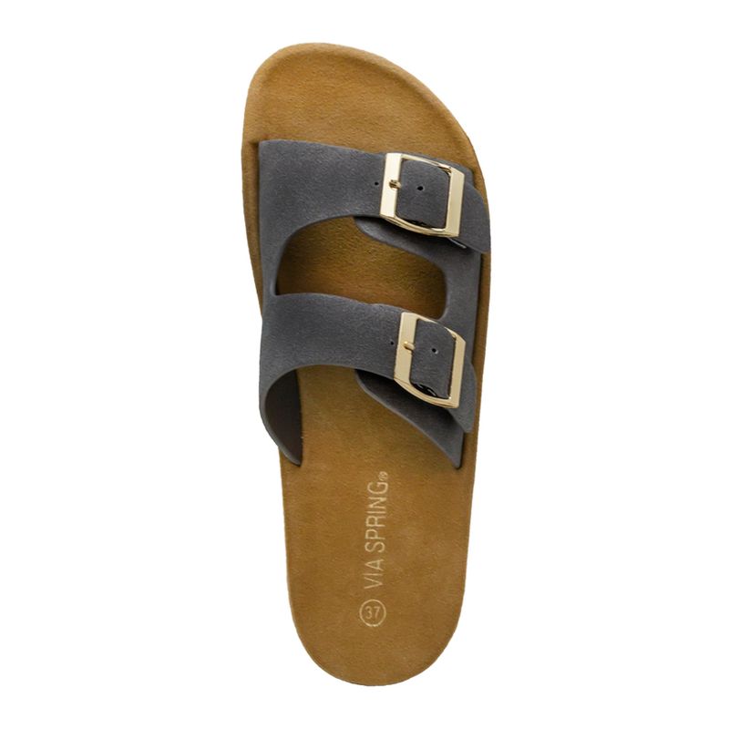 Sandalias-Grises-Con-Marron-Via-Spring-Mujer-Talla-38-4