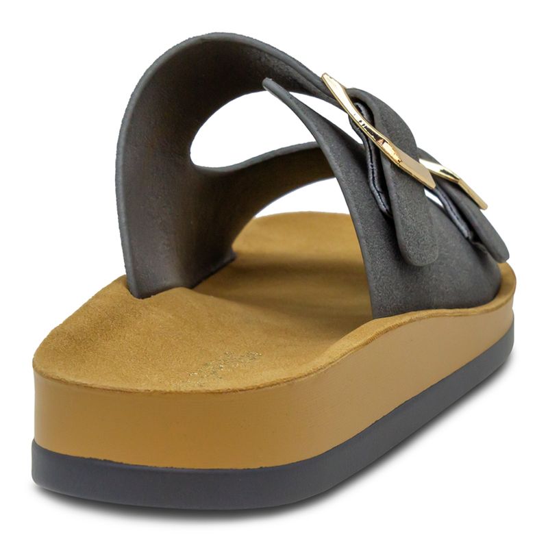 Sandalias-Grises-Con-Marrón-Via-Spring-Mujer-Talla-40-3