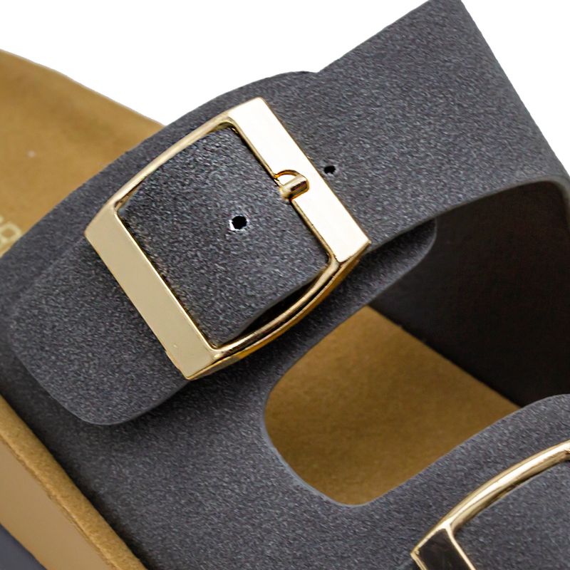 Sandalias-Grises-Con-Marrón-Via-Spring-Mujer-Talla-40-5