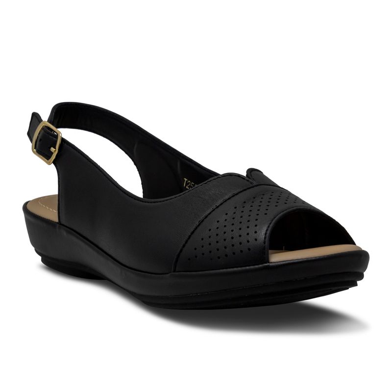 Sandalias-Negras-Con-Plataforma-Y-Correa-Via-Spring-Mujer-Talla-40-2
