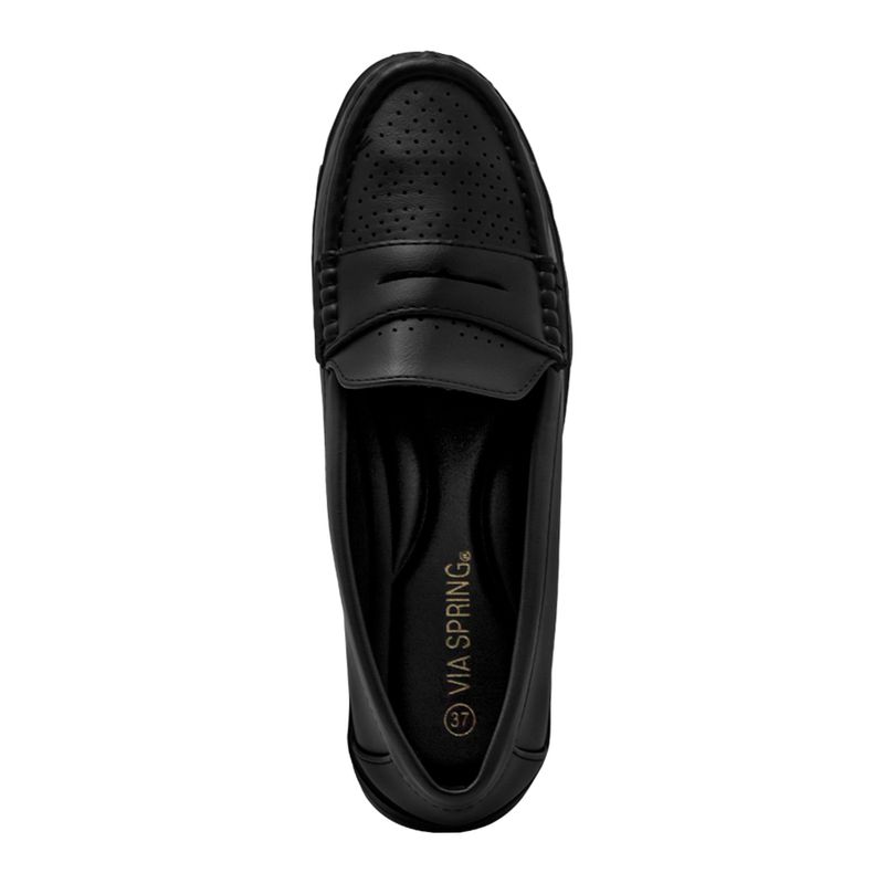 Mocasines-Negros-Con-Plataforma-Baja-Via-Spring-Mujer-Talla-39-4