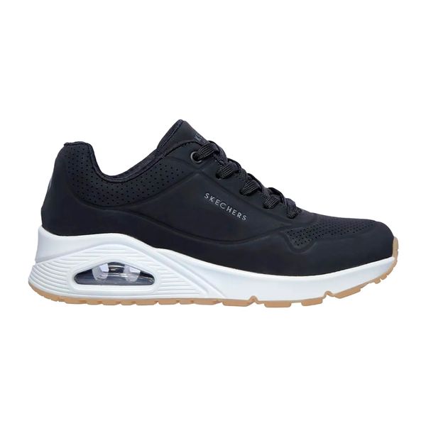 Tenis Negro Casual Skechers Mujer