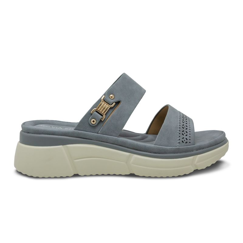 Sandalias-Con-Plataforma-Gris-Via-Spring-Mujer-Talla-40-0