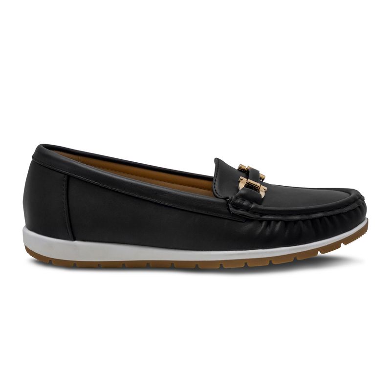 Mocasines-Negros-Casuales-Via-Spring--Talla-38-0