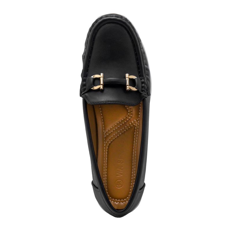 Mocasines-Negros-Casuales-Via-Spring--Talla-38-4