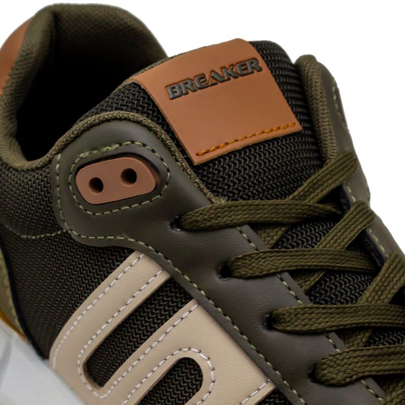 Tenis-Casuales-Verde-Breaker-Hombre-Talla-44-5