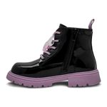 Botines-Negros-Con-Morado-Steps-Niña-Talla-34-1