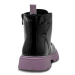 Botines-Negros-Con-Morado-Steps-Niña-Talla-34-3